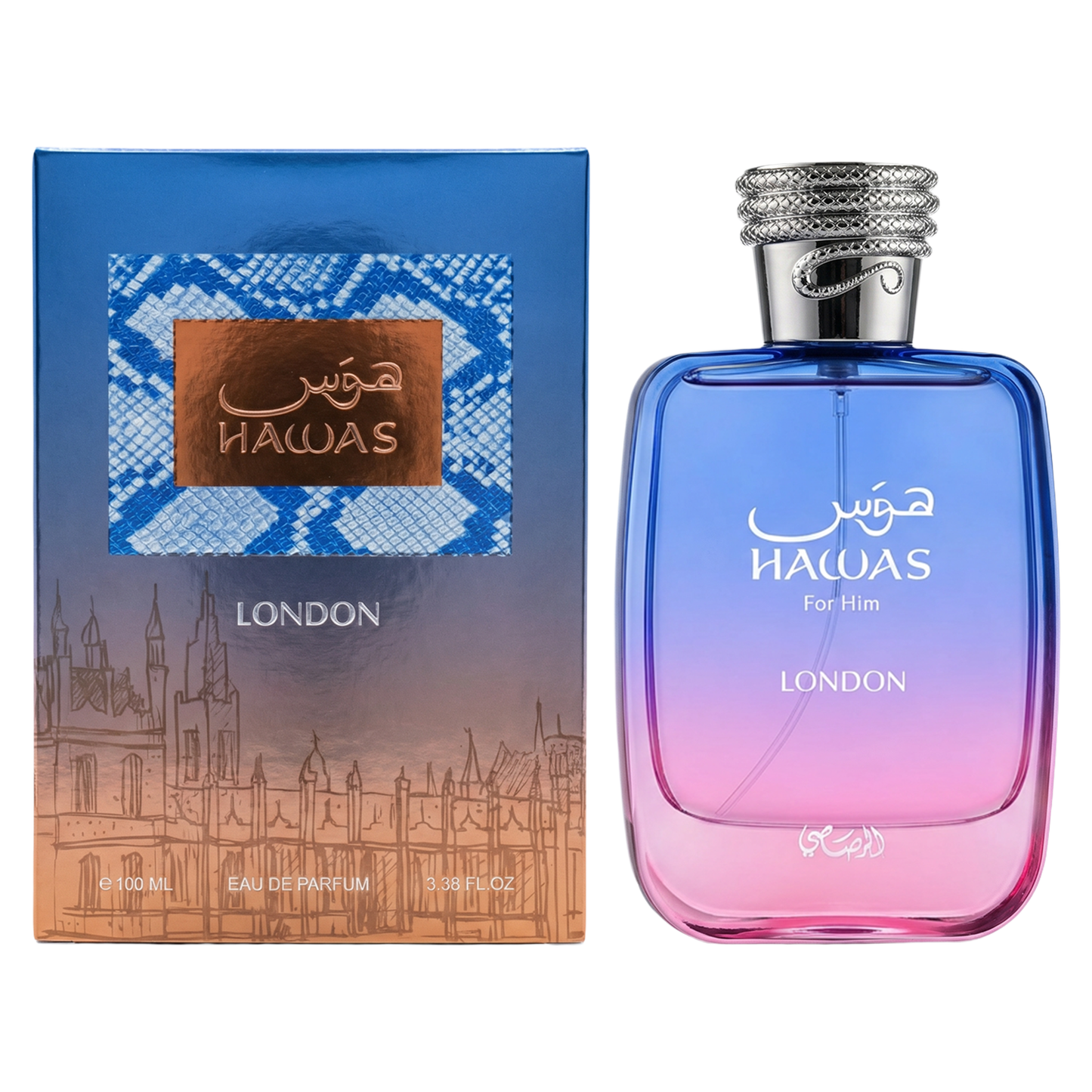 Rasasi Hawas London 100ml EDP Hombre