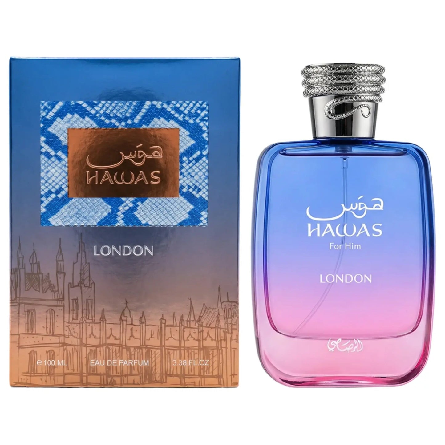 Rasasi Hawas London 100ml EDP Hombre