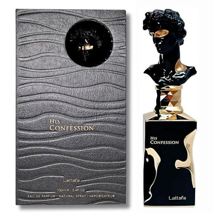 Lattafa His Confession 100ml EDP Hombre