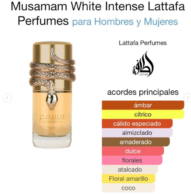 Lattafa Musamam White Intense 100ml EDP Unisex
