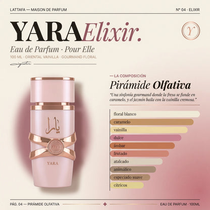 Lattafa Yara Elixir 100ml EDP Mujer